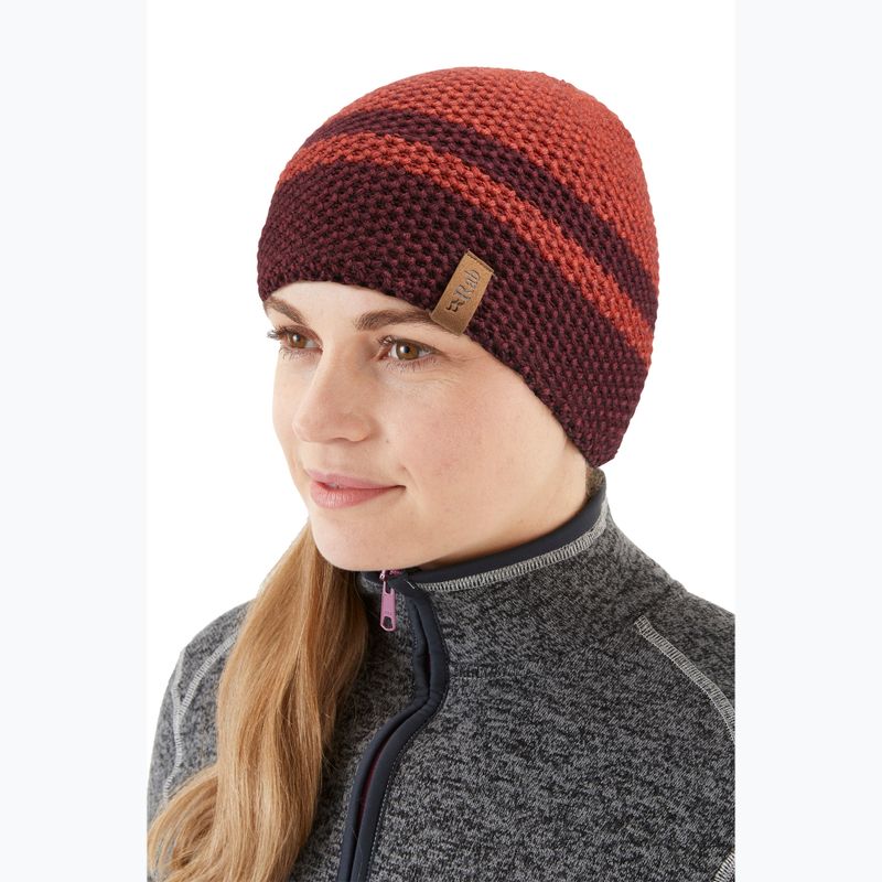 Žieminė kepurė Rab Mojette Beanie red grapefruit 2