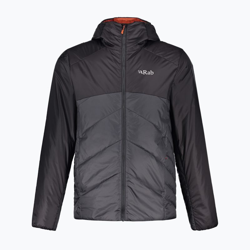 Vyriška pūkinė striukė Rab Xenon 2.0 black-grey QIO-94-AGR-MED 10