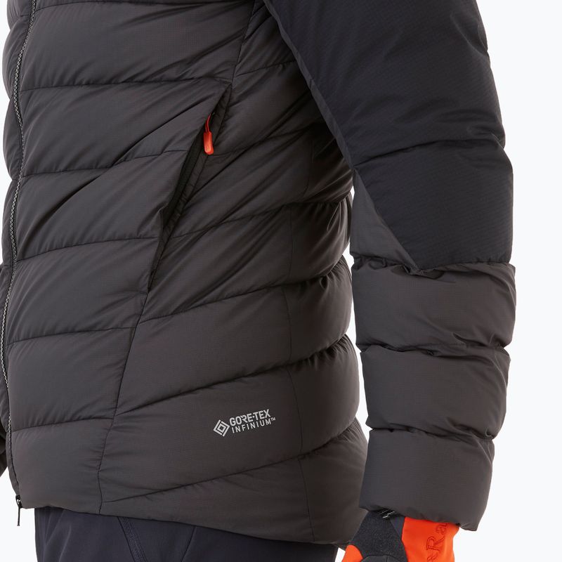 Vyriška pūkinė striukė Rab Infinity Alpine Black/anthracite 9