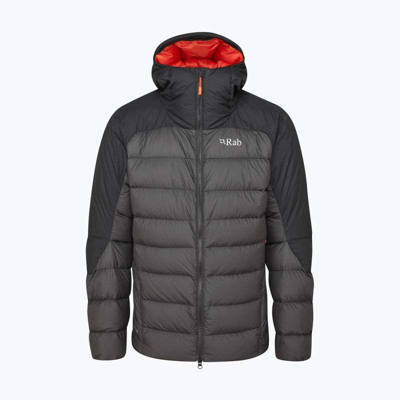 Vyriška pūkinė striukė Rab Infinity Alpine Black/anthracite 11