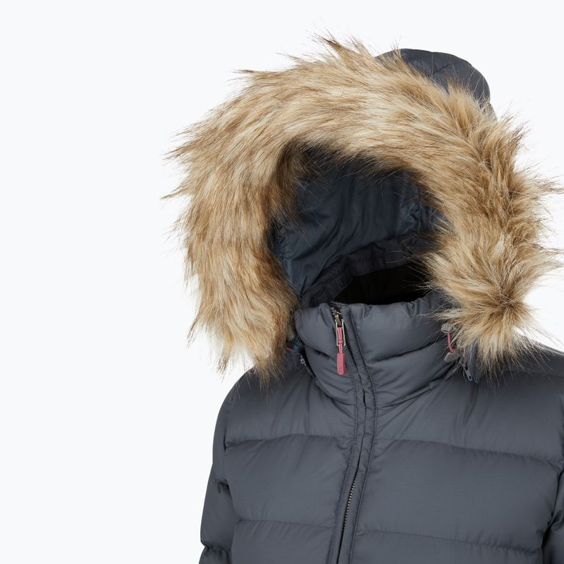 Moteriška pūkinė striukė Rab Deep Cover Parka steel 5