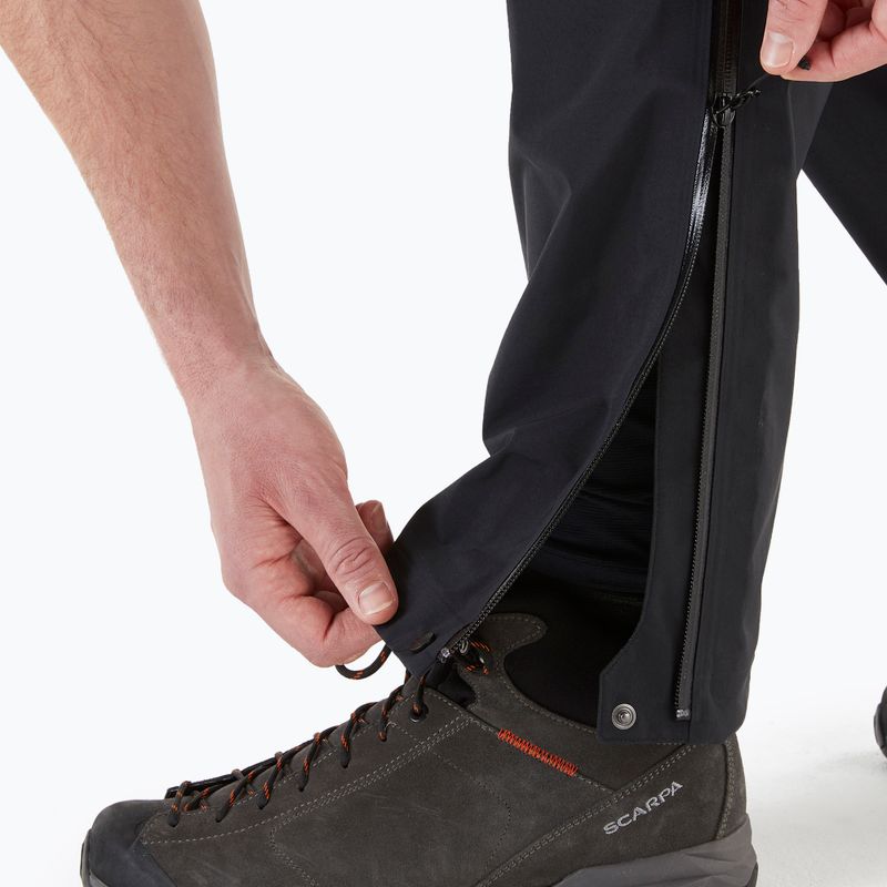 Rab Kangri GTX vyriškos kelnės nuo lietaus, juodos QWH-03 3