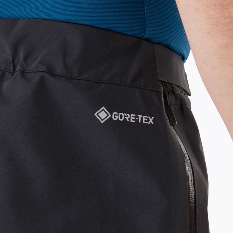 Rab Kangri GTX vyriškos kelnės nuo lietaus, juodos QWH-03 4