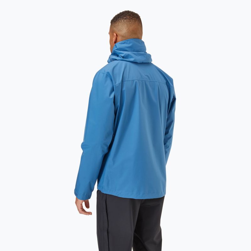 Vyriška striukė nuo lietaus Rab Downpour Eco denim 3