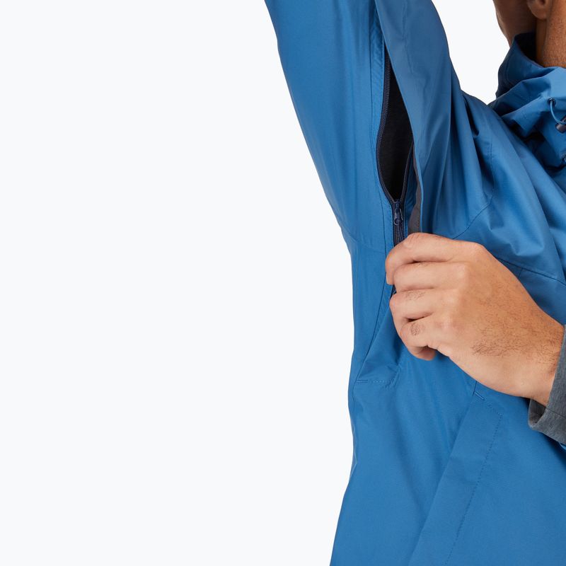 Vyriška striukė nuo lietaus Rab Downpour Eco denim 7