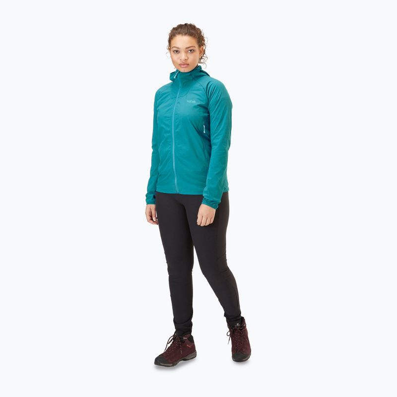 Moteriška softshell striukė Rab Borealis marina blue 2