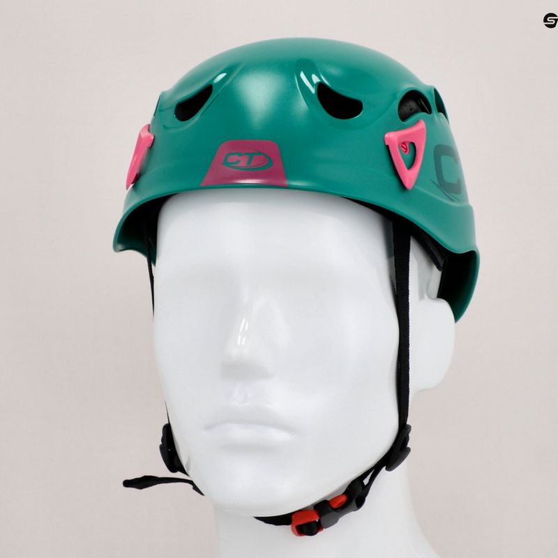 Climbing Technology Galaxy žalias alpinistinis šalmas 6X94815AI0 8