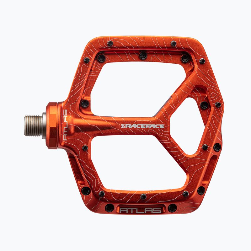 Dviračio pedalai RACE FACE Atlas orange