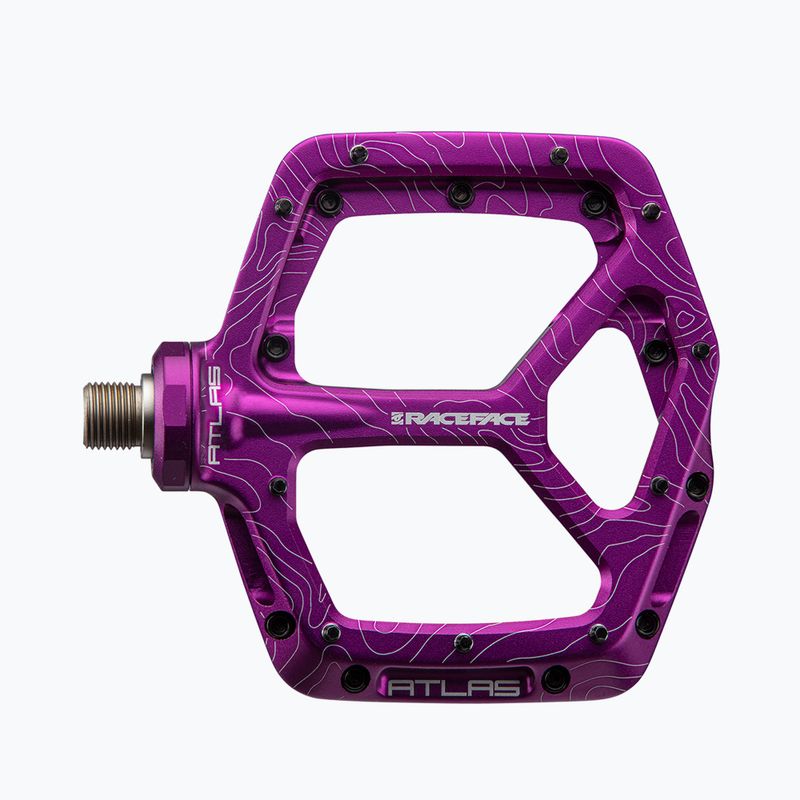 Dviračio pedalai RACE FACE Atlas purple