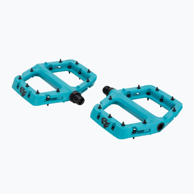 Dviračio pedalai RACE FACE Chester Large turquoise 2