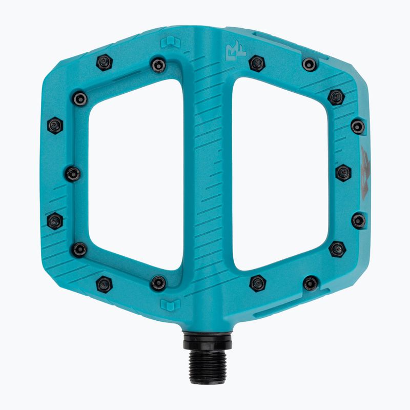 Dviračio pedalai RACE FACE Chester Large turquoise 4