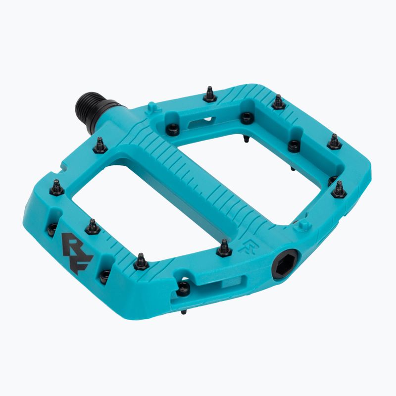 Dviračio pedalai RACE FACE Chester Large turquoise 5