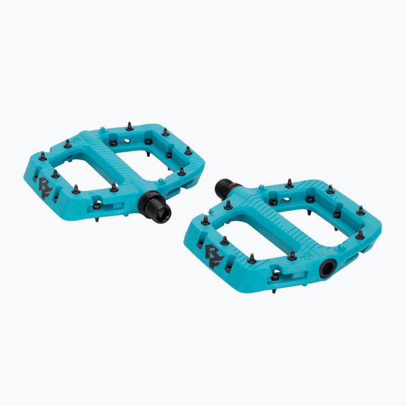 Dviračio pedalai RACE FACE Chester Small turquoise 2