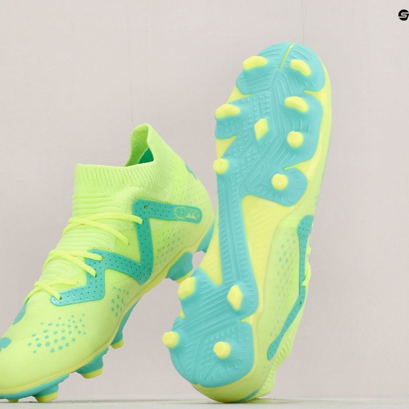 Vaikiški futbolo bateliai PUMA Future Match FG/AG JR žali 107195 03 16