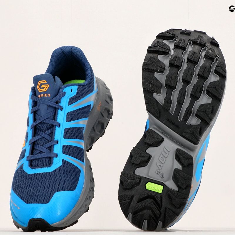 Vyriški bėgimo bateliai Inov-8 Trailfly Ultra G300 Max blue 000977-BLGYNE 11