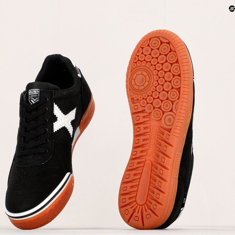 Vaikiški futbolo bateliai MUNICH G-3 Profit juodi 15