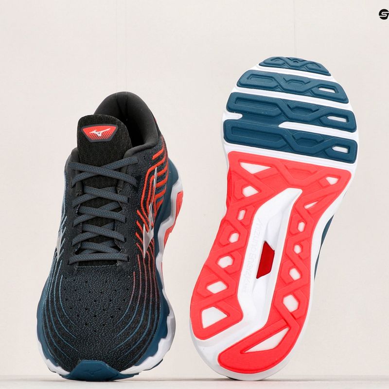 Vyriški bėgimo bateliai Mizuno Wave Horizon 6 navy blue J1GC222611 10