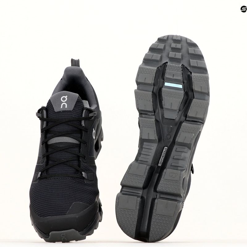 Vyriški trekingo batai On Cloudwander Waterproof black/eclipse 7398606 12