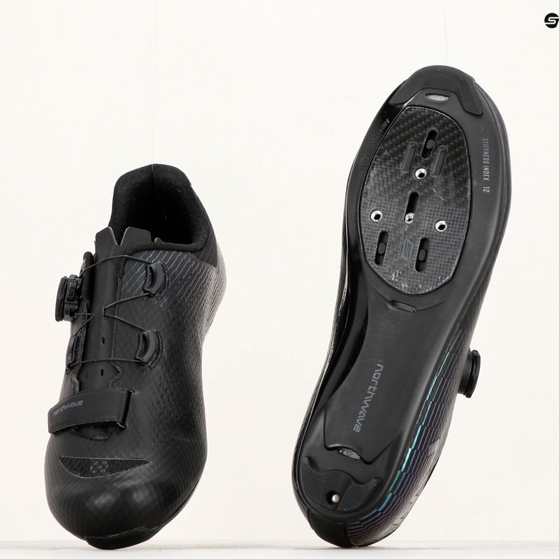 Northwave vyriški kelių bateliai Storm Carbon 2 black 80221013 14