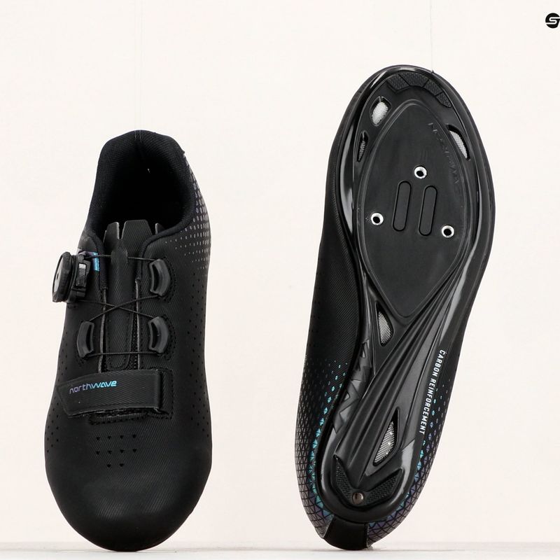 Moteriški plento batai Northwave Core Plus 2 black/iridescent 15