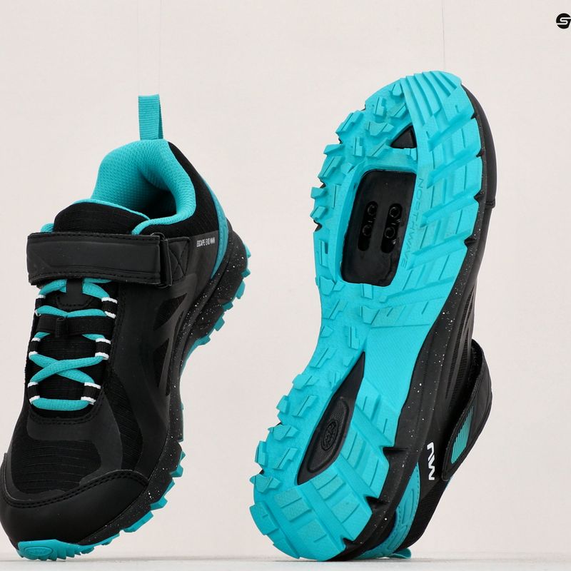 Moteriški MTB dviračių batai Northwave Escape Evo black/blue 80173009 14