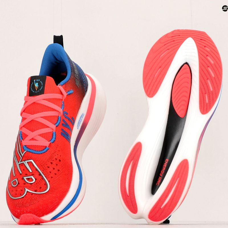 Moterų bėgimo bateliai New Balance TCS New York City Marathon FuelCell SC Elite V3 red WRCELNY3 19