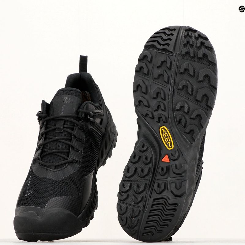 KEEN Nxis Evo WP vyriški trekingo batai juodi 1027193 17