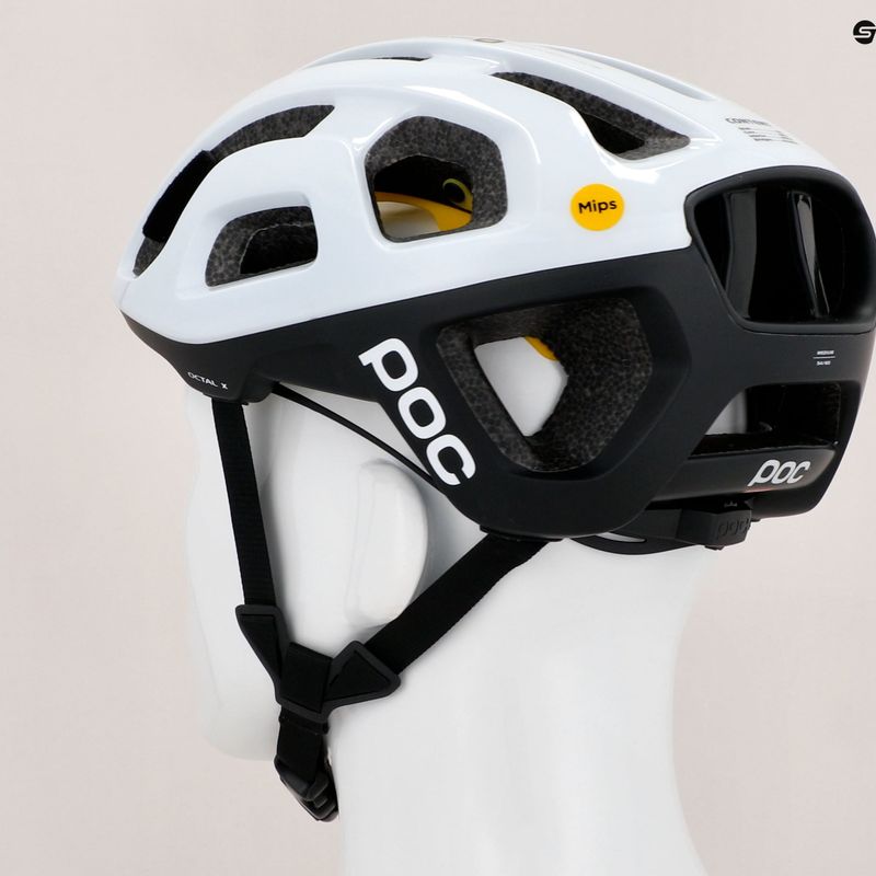Dviračio šalmas POC Octal X MIPS hydrogen white 10