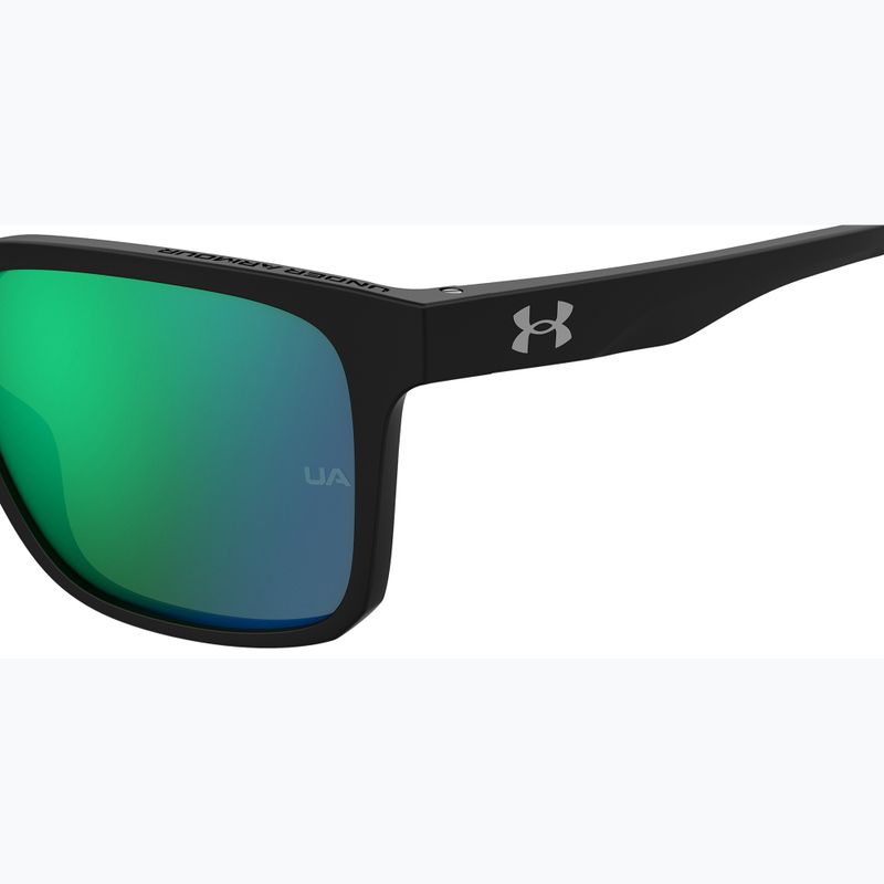 Vyriški akiniai nuo saulės Under Armour Assist 2 black/green multilayer 7