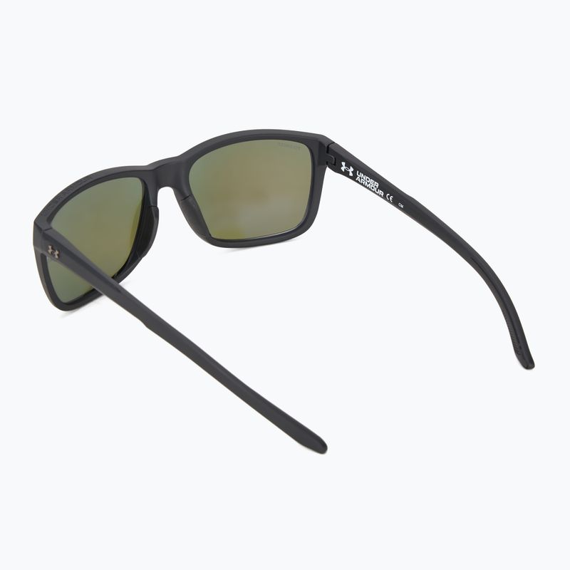 Vyriški akiniai nuo saulės Under Armour 0005/S S3 black blue/blue multilayer 2