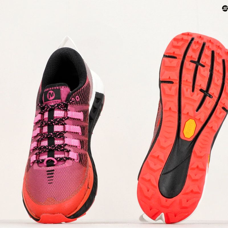 Moteriški bėgimo bateliai Merrell Agility Peak 4 pink-orange J067524 13