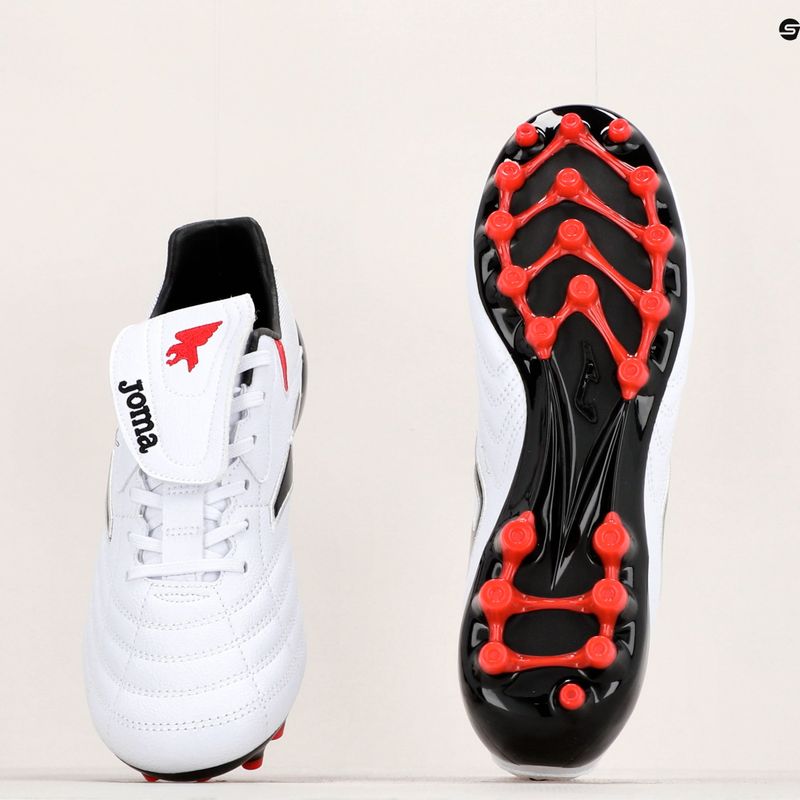 Vyriški futbolo bateliai Joma Aguila Cup AG white/red 13
