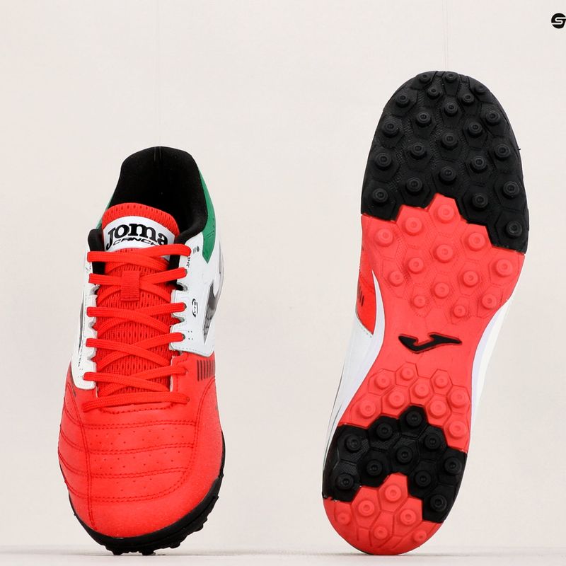 Vyriški futbolo bateliai Joma Cancha TF red/white/green 11