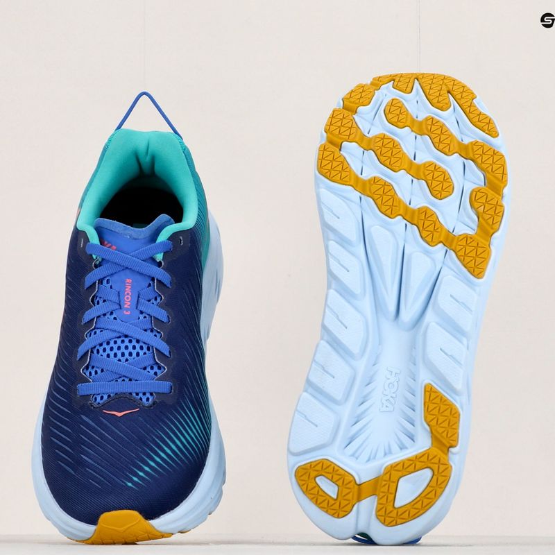 Moteriški bėgimo bateliai HOKA Rincon 3 blue 1119396-BBCRM 17