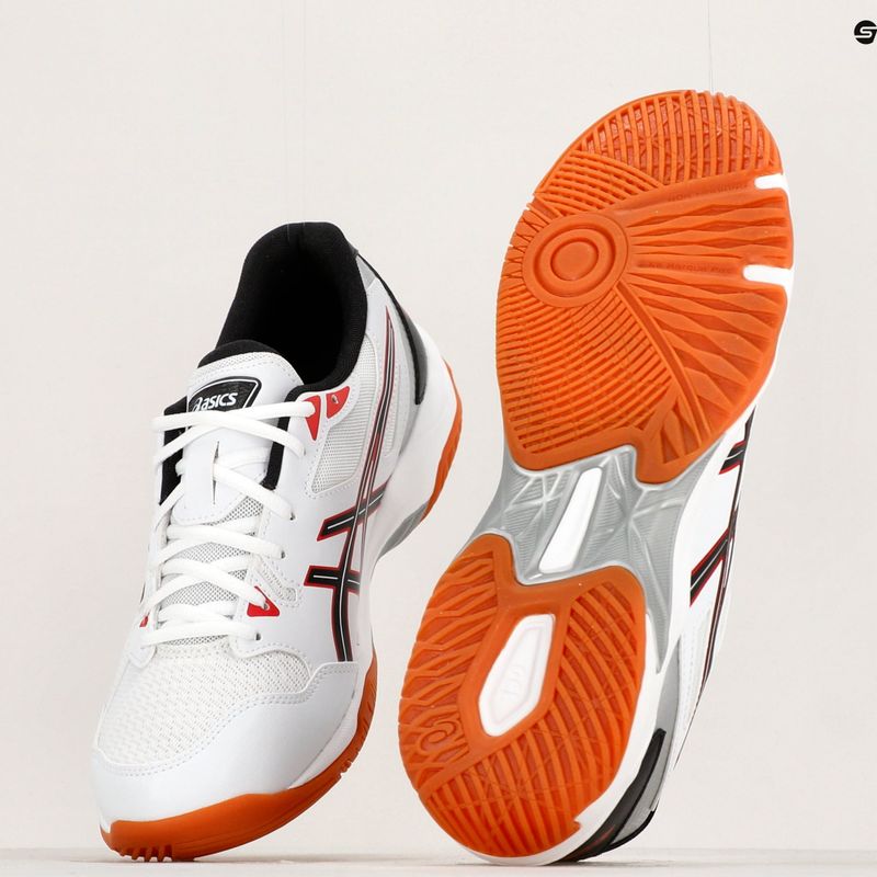 ASICS vyriški skvošo bateliai Gel-Rocket 10 white/classic red 11