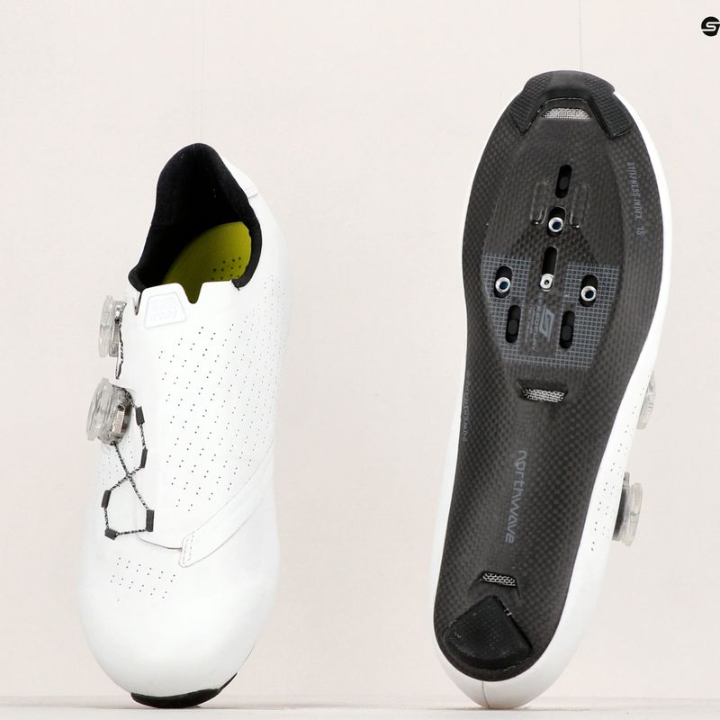 Northwave Extreme Pro 2 vyriški kelio bateliai balti 80221010 15