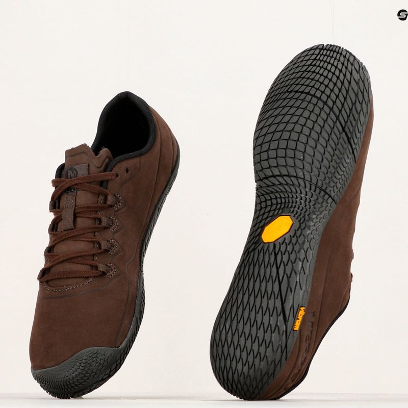 Vyriški bėgimo bateliai Merrell Vapor Glove 3 Luna LTR brown J003227 11