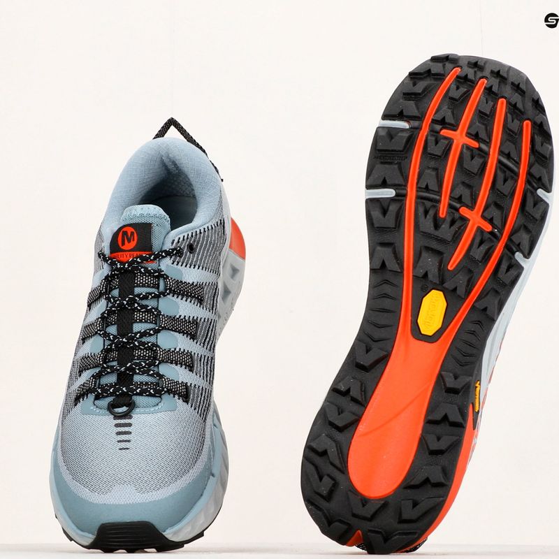 Merrell Agility Peak 4 šviesiai mėlyni vyriški bėgimo bateliai J066829 13