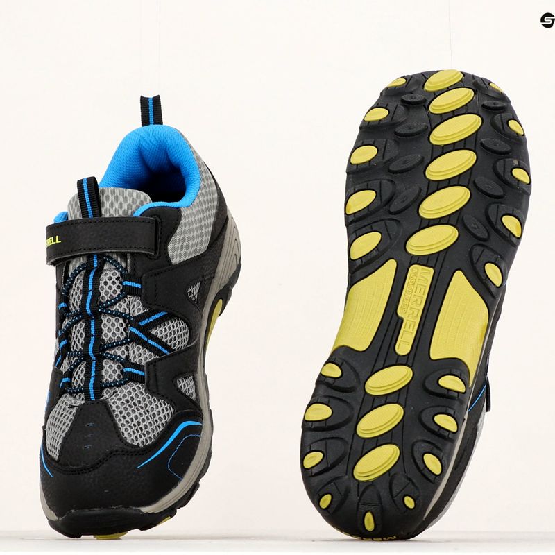 Merrell Trail Chaser vaikiški žygio batai juodi MK261971 13