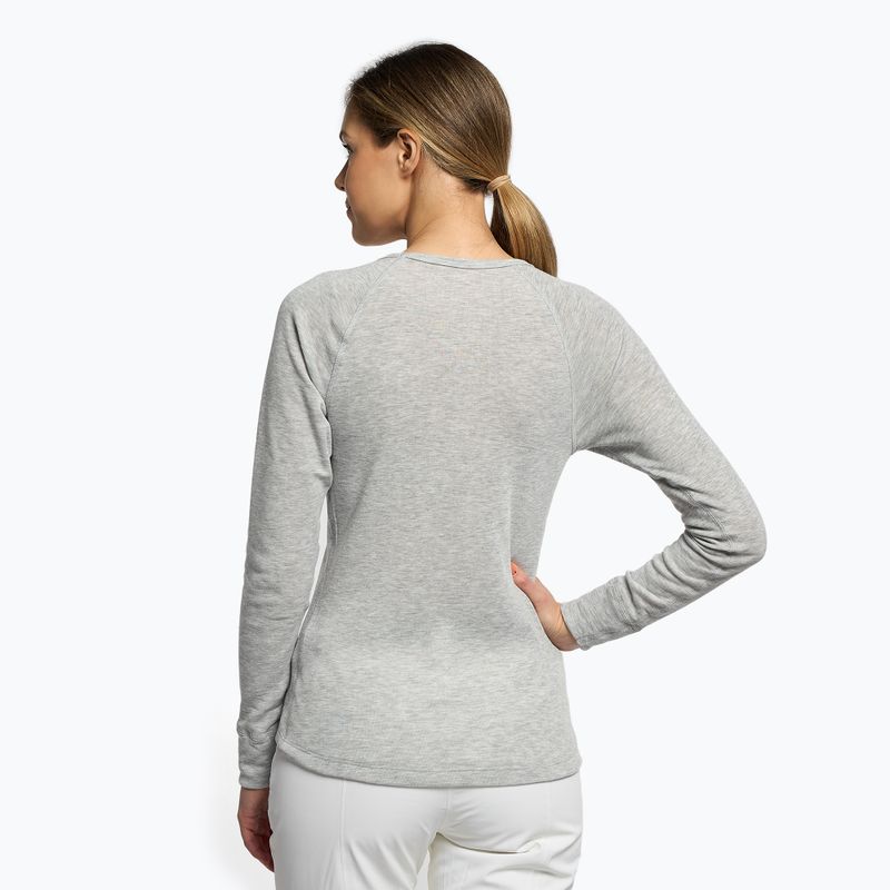 Moteriški termoaktyvūs marškinėliai CMP 3Y06256 grigio melange 4