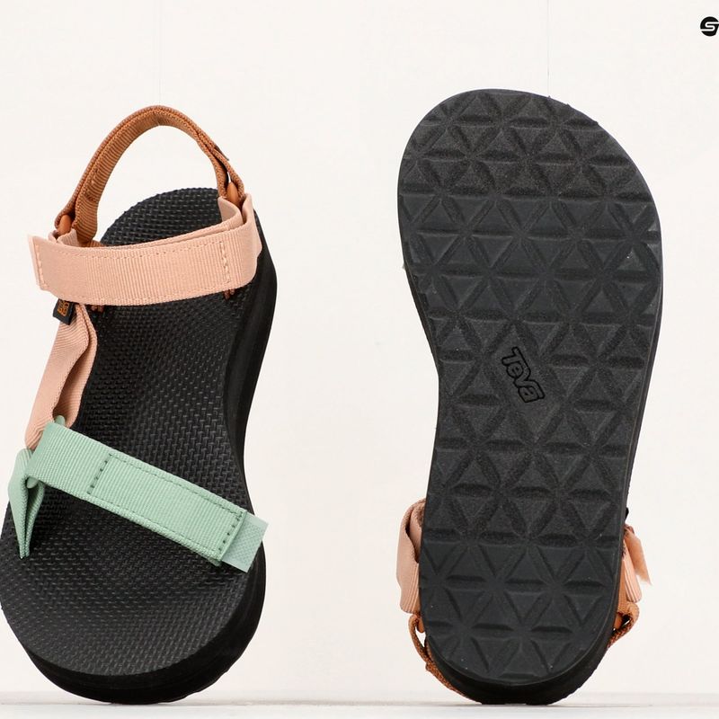 Teva Midform Universal moteriški turistiniai sandalai raudoni 1090969 10