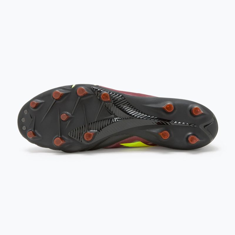 Vyriški futbolo bateliai Diadora Brasil Elite Veloce ITA LPX juodi ir bordiniai DD-101.178785-D0136-43 13