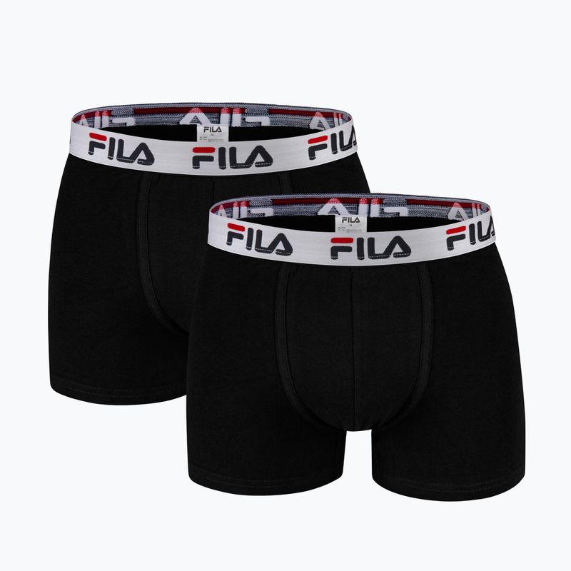 FILA vyriški boksininko šortai FU5016/2 2 vnt., juodi 5