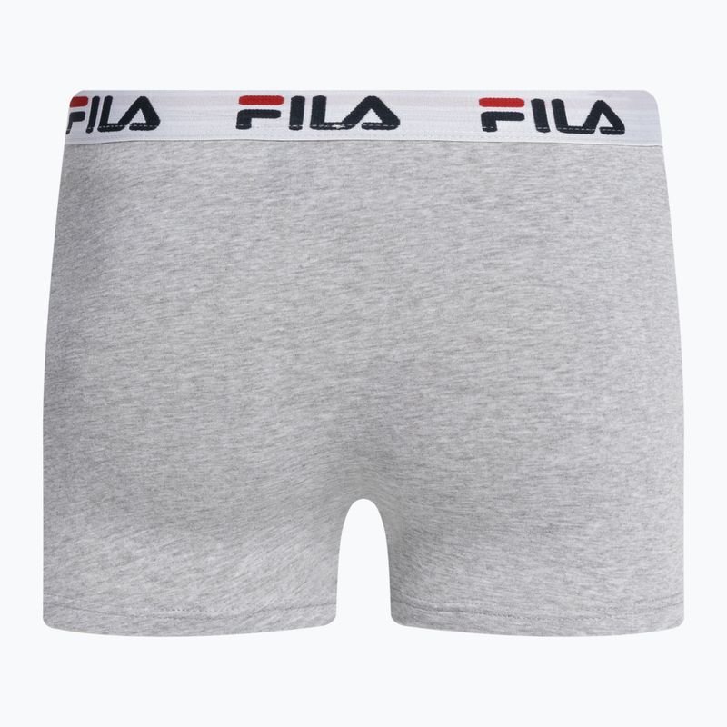 FILA vyriški boksininko šortai FU5016 pilki 2