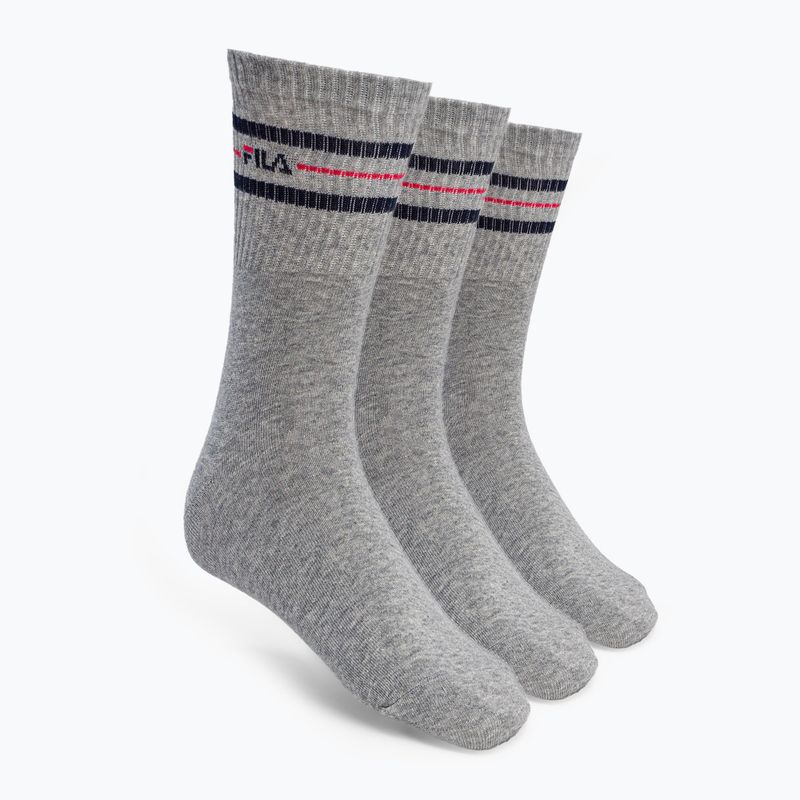 FILA teniso kojinės F9092 pilkos spalvos