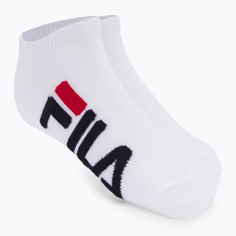 Kojinės Fila Unisex Invisible 2 Pack white