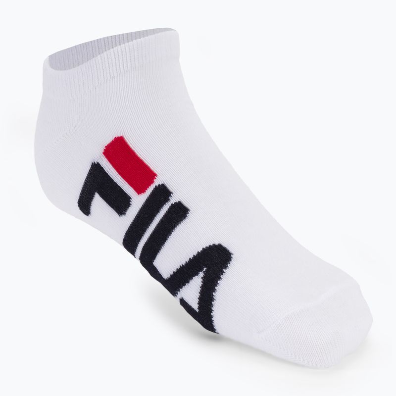 Kojinės Fila Unisex Invisible 2 Pack white 2