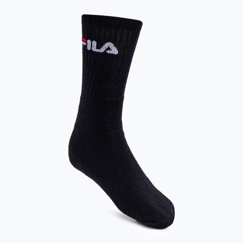 FILA teniso kojinės F9505 juodos 2