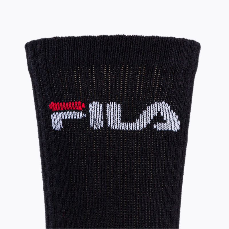 FILA teniso kojinės F9505 juodos 4