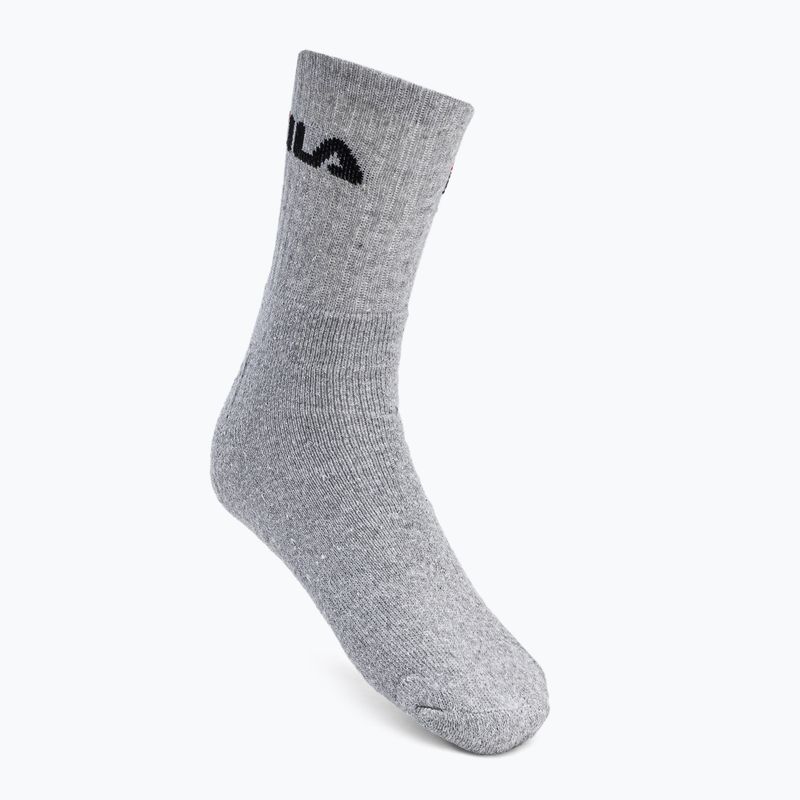 FILA teniso kojinės F9505 pilkos spalvos 2
